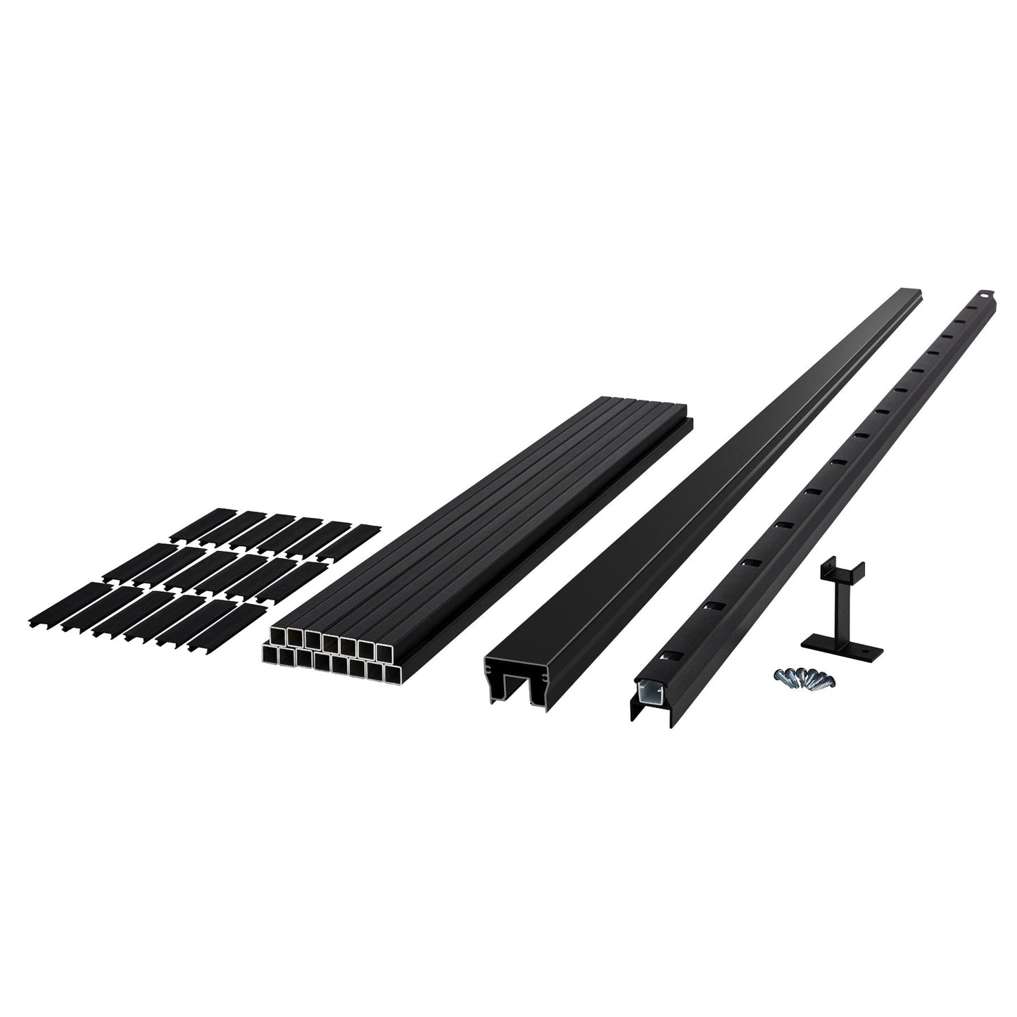 Fiberon CitySide Contemporary Matte Finish Aluminum Deck Rail Kit