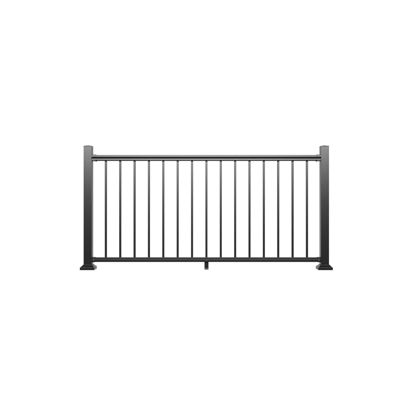 Fiberon CitySide Contemporary Matte Finish Aluminum Deck Rail Kit