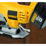 18-Volt NiCd Cordless Jig Saw with Keyless Blade Change (Tool-Only) - Super Arbor