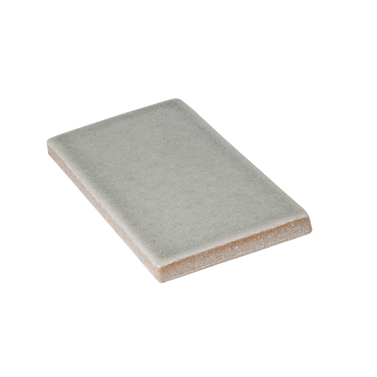 Apollo Tile (Sample) Deluxe Slate Blue 3-in x 6-in Glossy Ceramic Marble Look Wall Tile