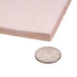 Apollo Tile (Sample) Chateau Soft Pink 4-in x 4-in Glossy Ceramic Marble Look Floor and Wall Tile