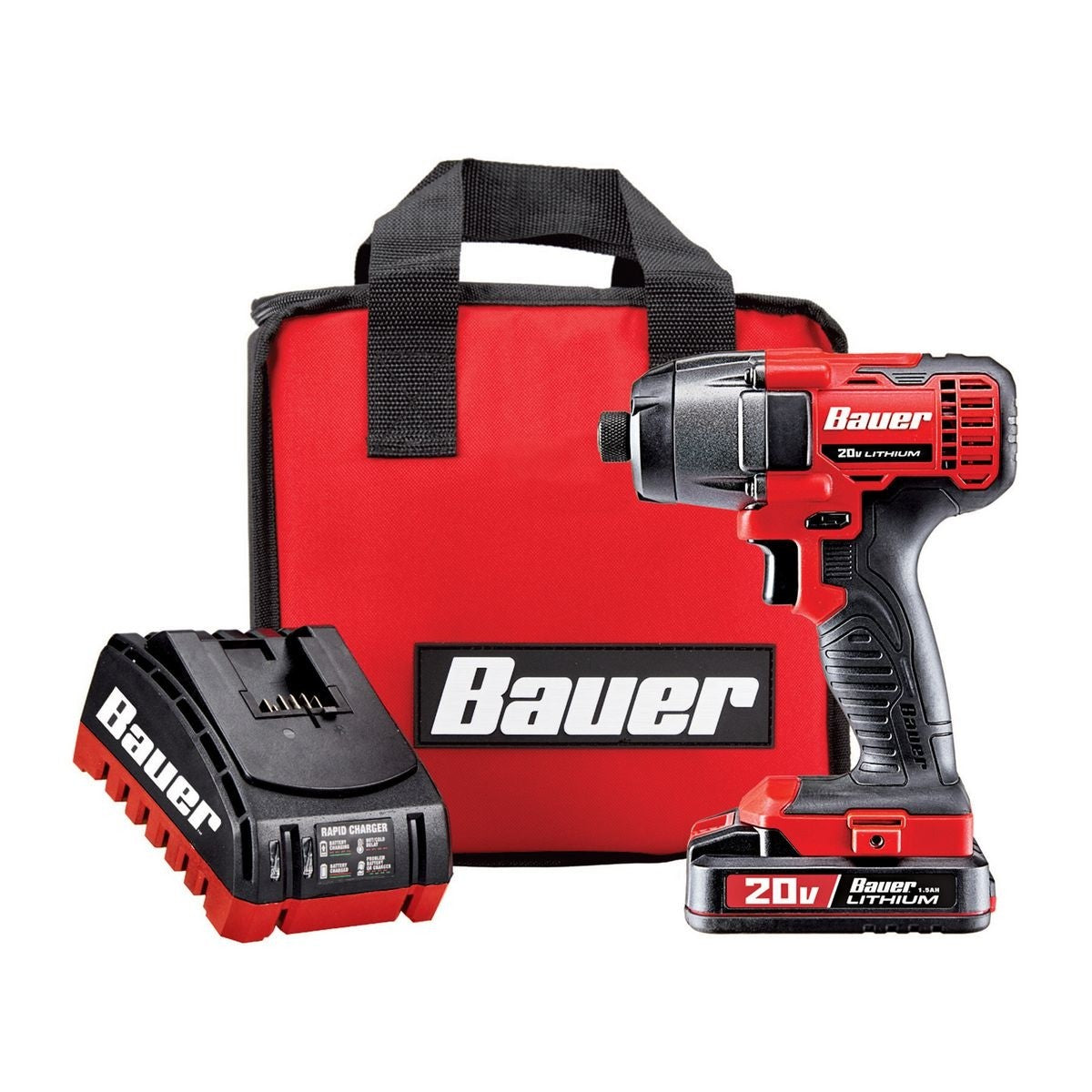20V Hypermax¬™ Lithium-Ion Cordless 1/4 in. Hex Compact Impact Driver Kit with 1.5 Ah Battery, Rapid Charger, and Bag