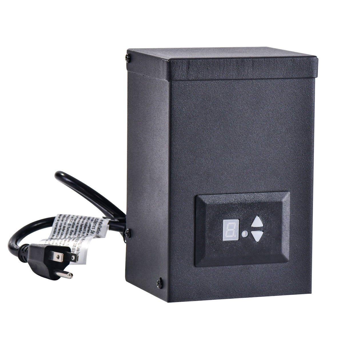 Portfolio 12-Volt 60-Watt Multi-Tap Landscape Lighting Transformer with Digital Timer and Dusk-to-Dawn Sensor