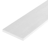 Giorbello Spazio Lazer White 4-in x 12-in Matte Porcelain Floor and Wall Tile (8-sq. ft/ Carton)