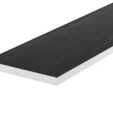 Giorbello Spazio Lazer Black 4-in x 12-in Matte Porcelain Floor and Wall Tile (8-sq. ft/ Carton)