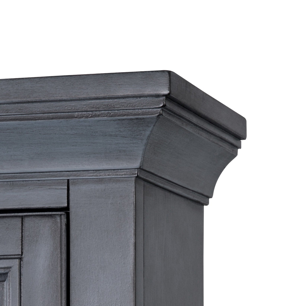 CRAFT + MAIN 24-in x 28-in x 8-in Aegean Blue Soft Close Bathroom Wall Cabinet