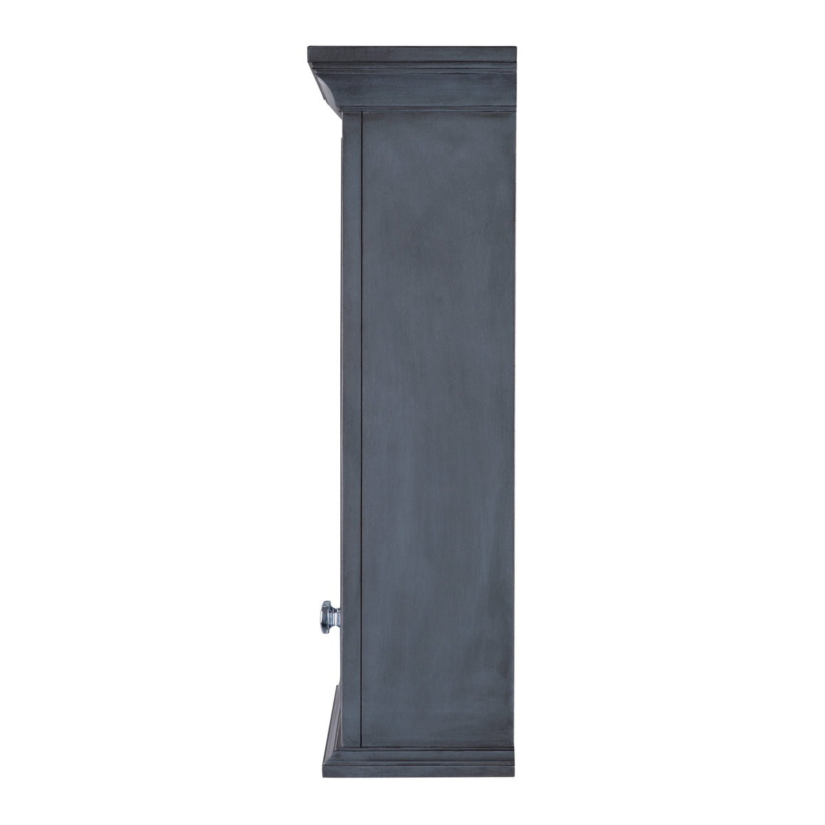 CRAFT + MAIN 24-in x 28-in x 8-in Aegean Blue Soft Close Bathroom Wall Cabinet