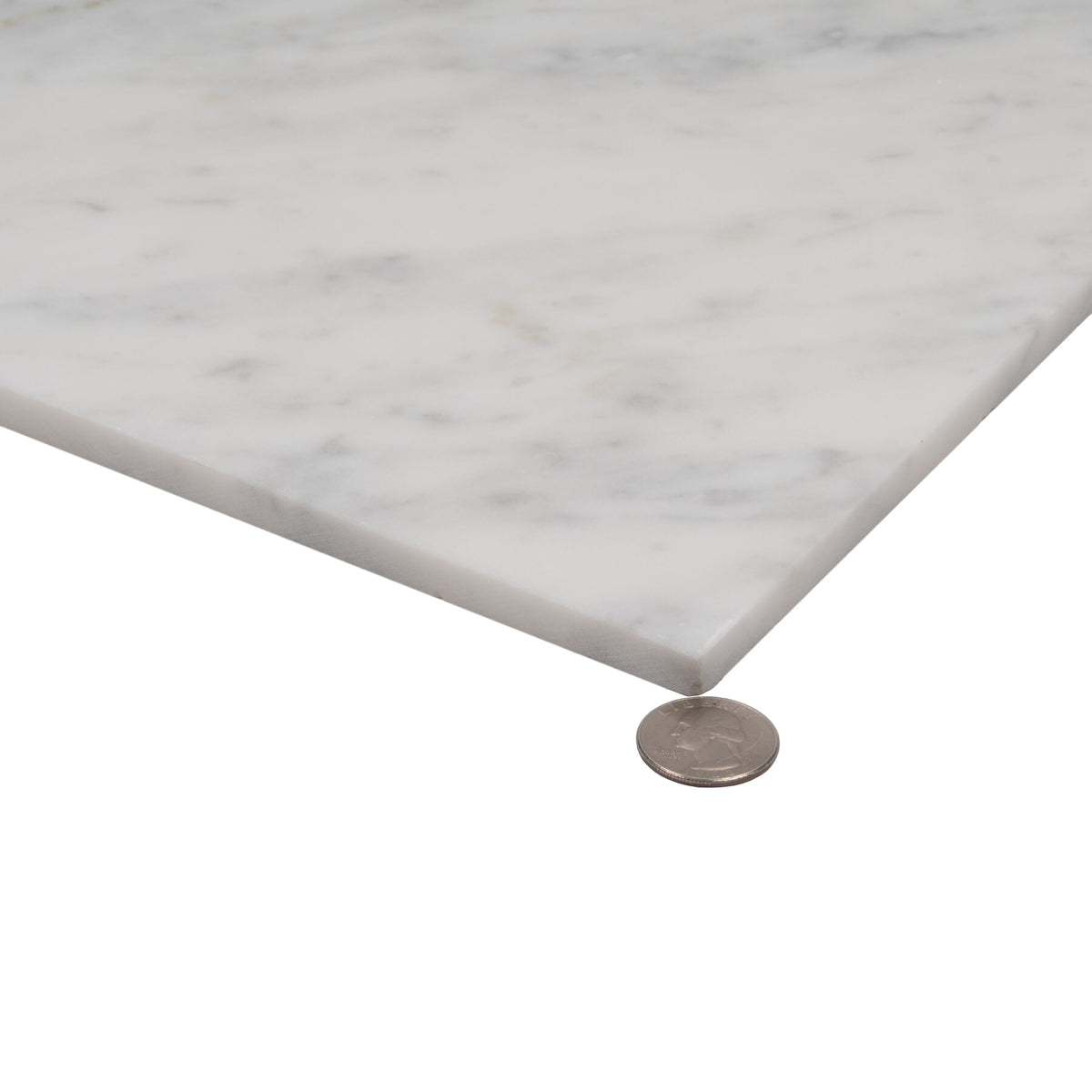 Apollo Tile Grandis White 12-in x 12-in Honed Natural Stone Marble Look Floor and Wall Tile (10-sq. ft/ Carton)
