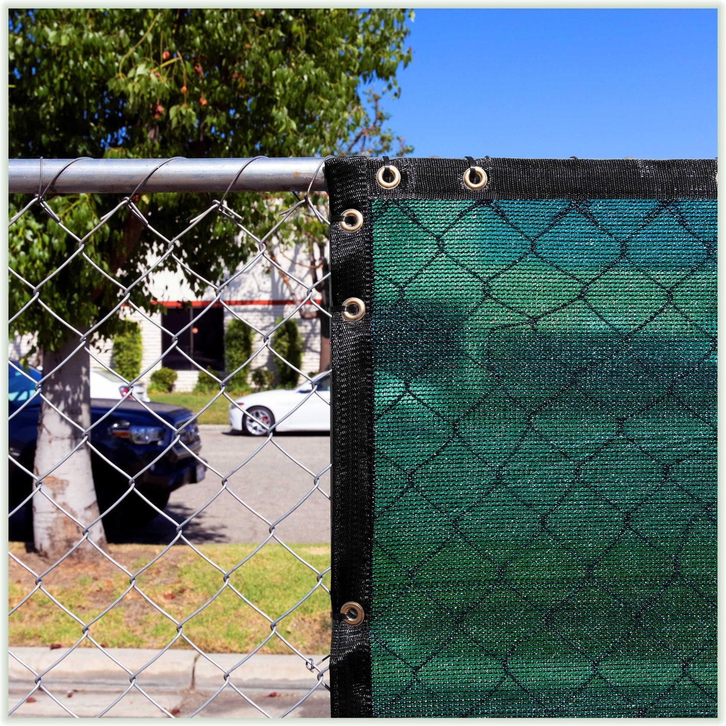 ColourTree 8-ft H Hdpe Chain Link Fence Screen