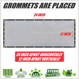 ColourTree 3-ft H x 10-ft W Gray Hdpe Chain Link Fence Screen