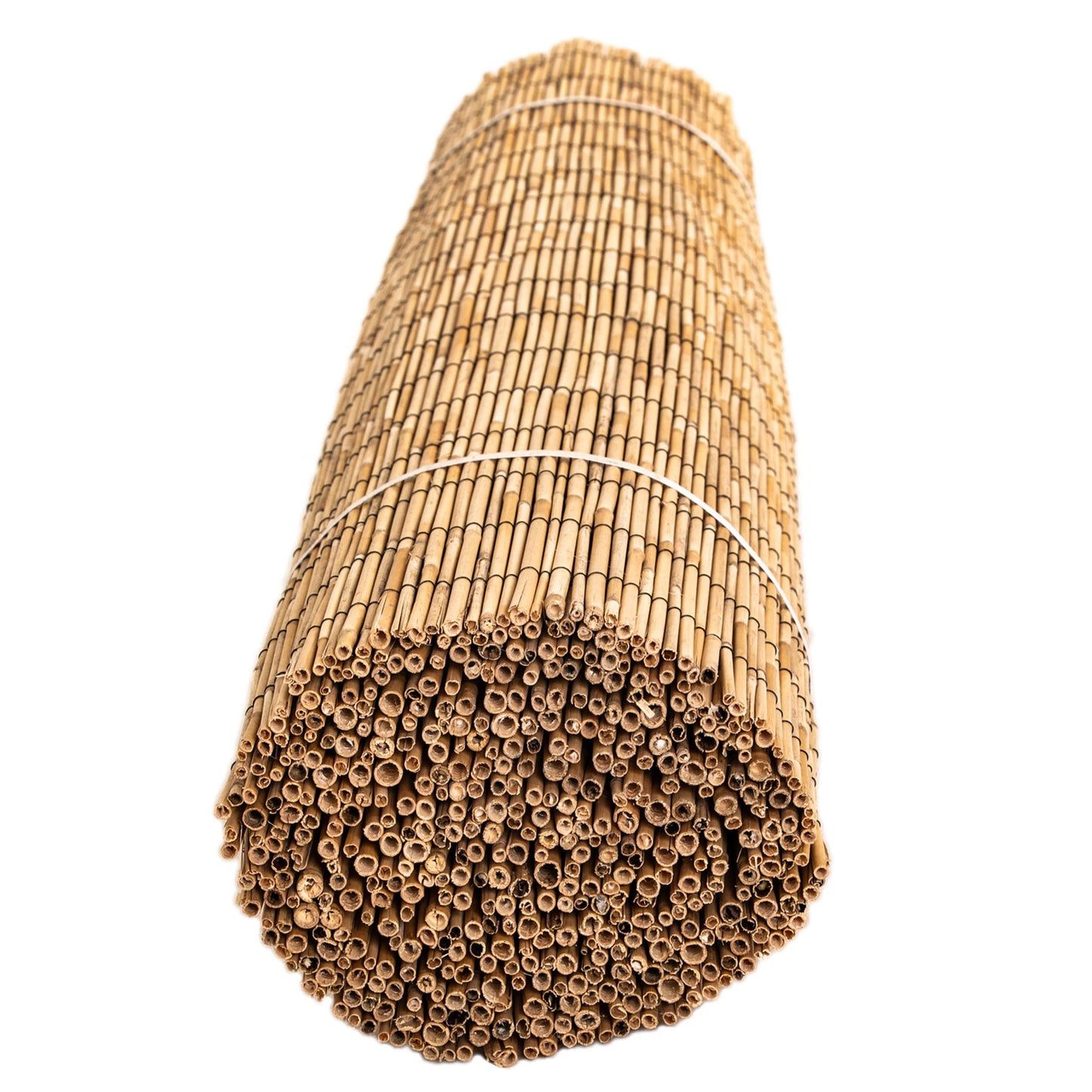 Backyard X-Scapes 6-ft x 16-ft Bamboo Semi-privacy No Dig Fence Panel