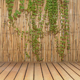 Backyard X-Scapes 6-ft x 16-ft Bamboo Semi-privacy No Dig Fence Panel