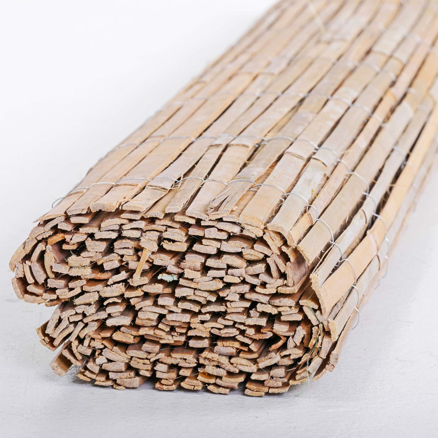 Backyard X-Scapes 6-ft x 16-ft Bamboo No Dig Fence Panel