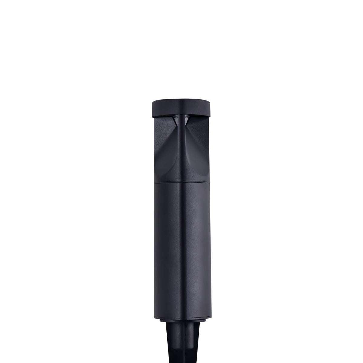 Portfolio 2-Watt Black Low-Voltage LED Path Light, 9-in H x 2.4-in W