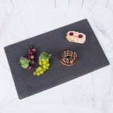 Natural Slate Stone 12 in. x 20 in. Rectangular Serving Board Cheese Platter Dinning Serving Board
