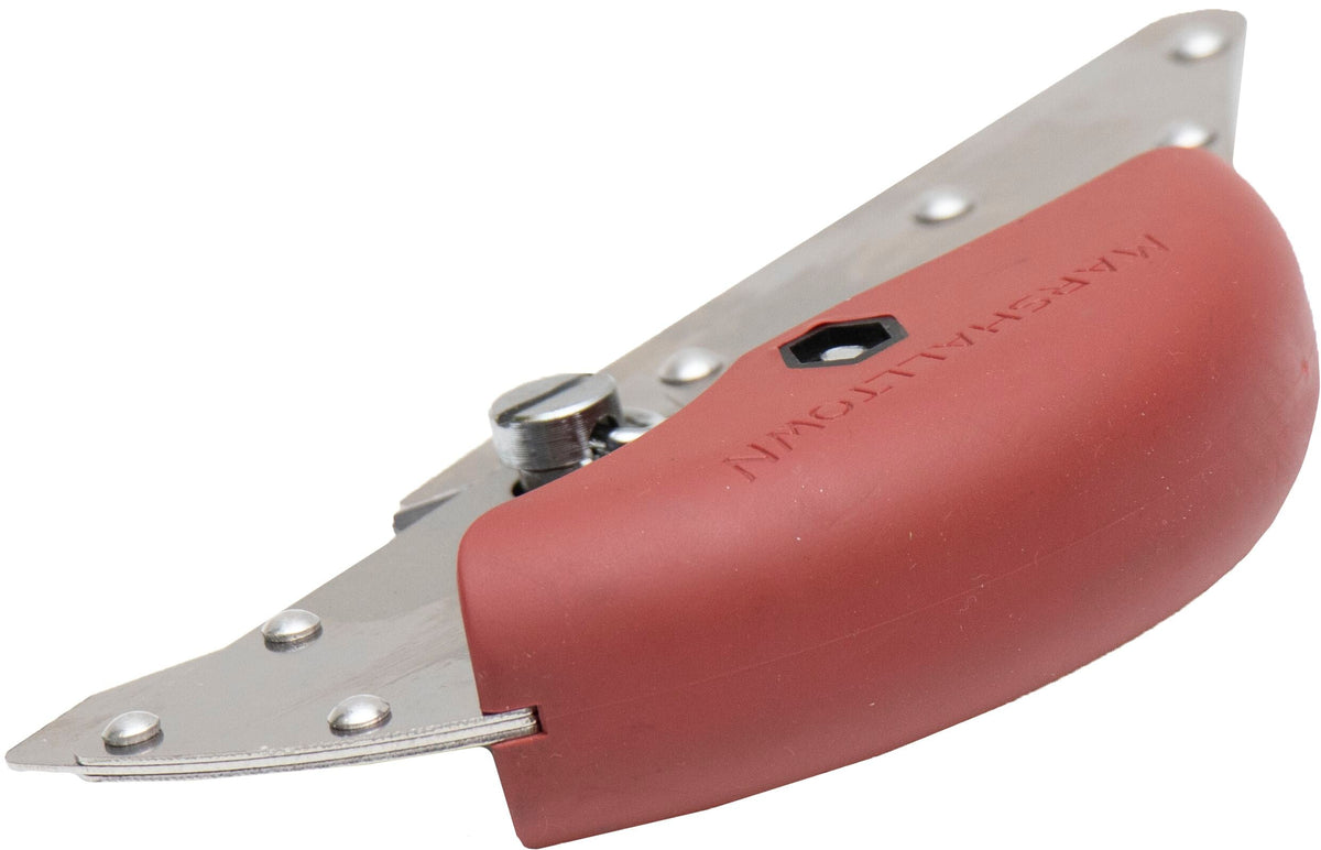 Marshalltown Carpet Cushion Back Cutter, Dual-Blade, Rubber Handle