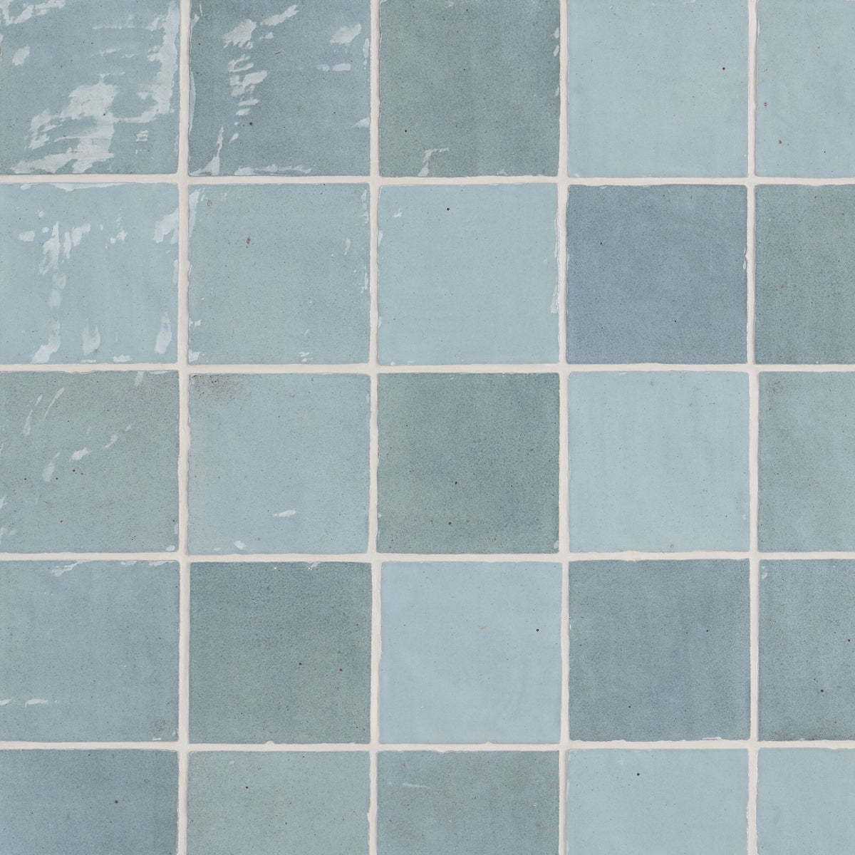 Artmore Tile Montego Sky 4-in x 4-in Glazed Ceramic Subway Wall Tile product image
