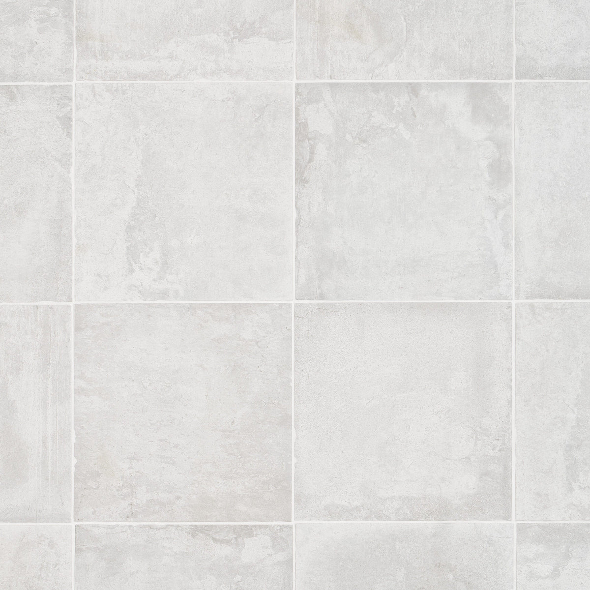 Artmore Tile Tiesto Gray 8-in x 8-in Matte Porcelain Encaustic Floor and Wall Tile product image