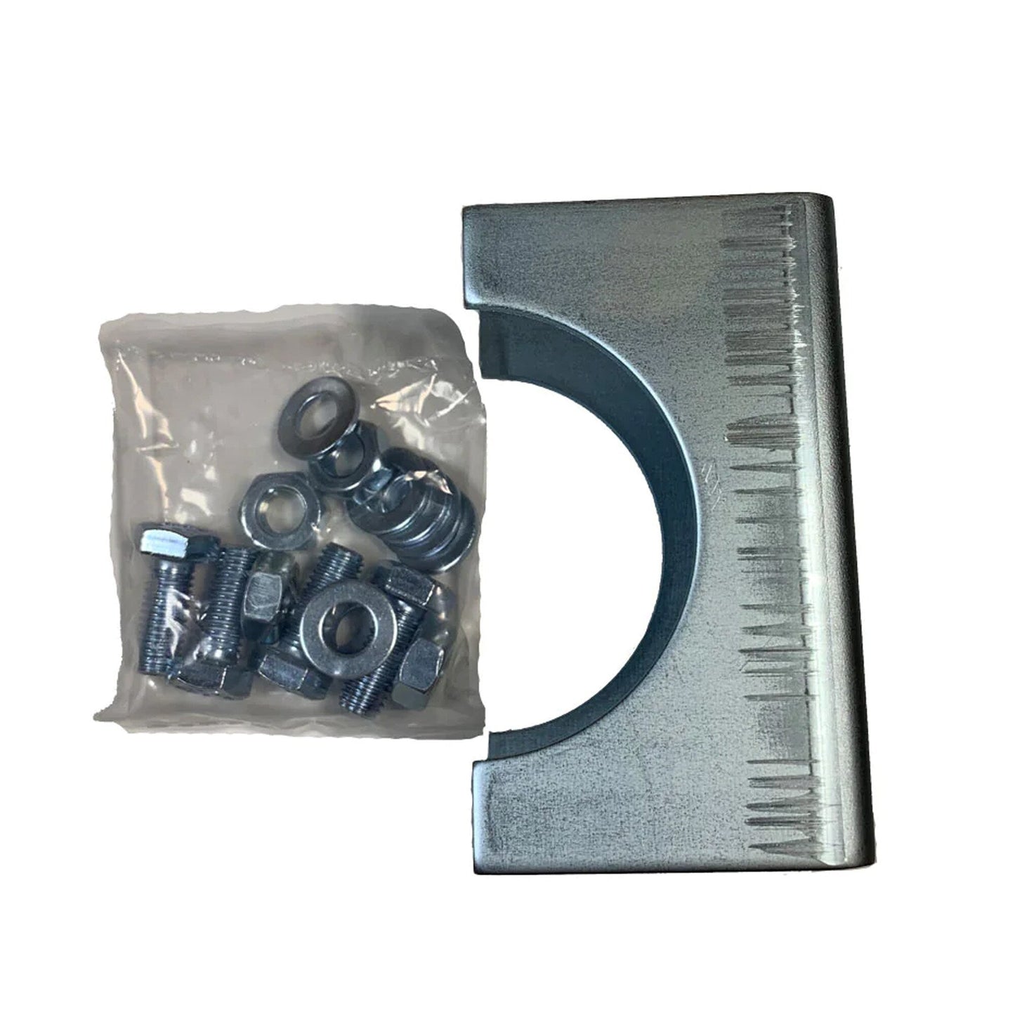 Ghost Controls Steel Post Adaptor for Driveway Gate Opener - Easy Installation on 4-in Round Steel Posts
