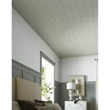 Armstrong Ceilings Country Classic Plank Light Gray Mineral Fiber Surface-mount Ceiling Plank Sample