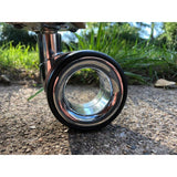 3 in. Vacant Twin Wheel Caster with Brake 121 lbs. Load Capacity