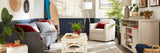 allen + roth Transitional Light Chestnut Tv Cabinet (Accommodates TVs up to 60-in)