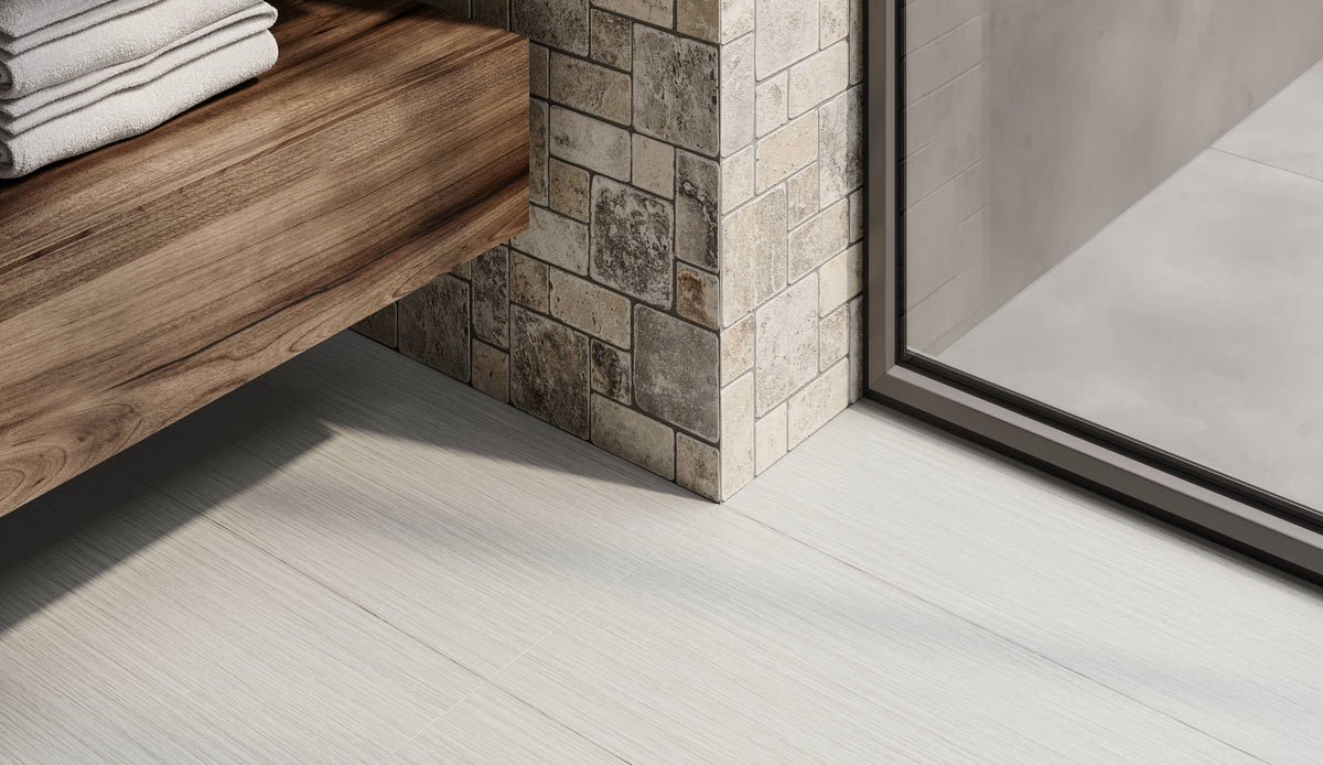 Satori Ikon Glacier 12-in x 24-in Matte Porcelain Subway Floor and Wall Tile (1.94-sq. ft/ Piece)