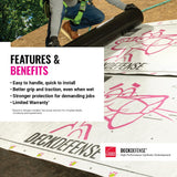 Owens Corning Deck Defense 42-in x 143-ft Synthetic Roof Underlayment, 500-sq ft Coverage