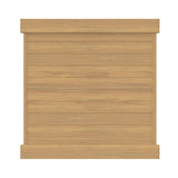 Freedom Newbeck 6-ft H x 6-ft W Cypress Privacy Vinyl Fence Panel (Unassembled)