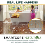 SMARTCORE Acacia Autumn hardwood flooring — lifestyle view