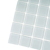 Apollo Tile (Sample) Floor and Wall Tile Mink Gray 4-in x 4-in Matte Glass Uniform Squares Mosaic Floor and Wall Tile