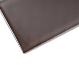 Apollo Tile Colorway Dark Gray 3-in x 6-in Glossy Glass Brick Subway Wall Tile (5-sq. ft/ Carton)