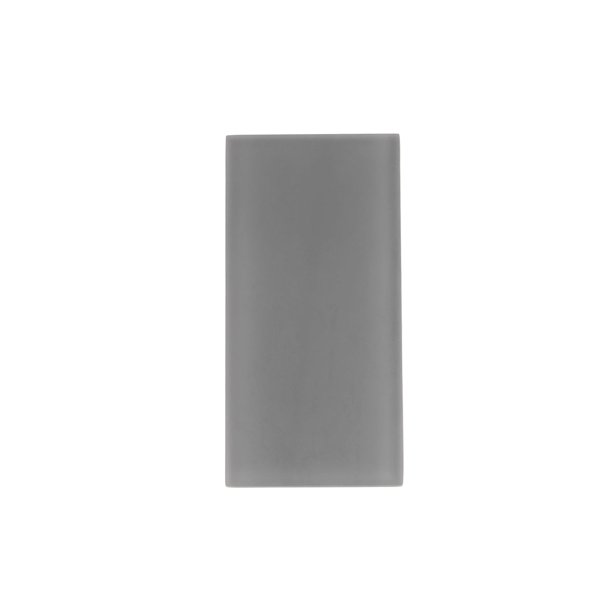 Apollo Tile (Sample) Wall Tile Ash Gray 3-in x 6-in Matte Glass Subway Wall Tile