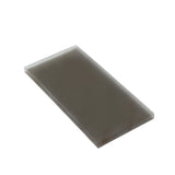 Apollo Tile Colorway Dark Gray 3-in x 6-in Matte Glass Brick Subway Wall Tile (5-sq. ft/ Carton)
