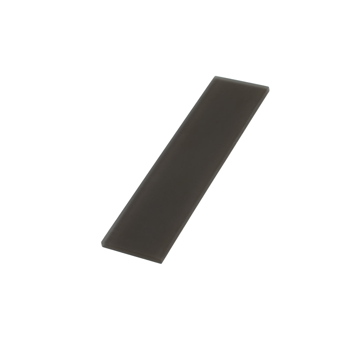 Apollo Tile (Sample) Wall Tile Dark Gray 3-in x 12-in Matte Glass Subway Wall Tile