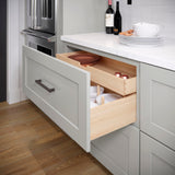 allen + roth Aveley 15-in W x 30.125-in H x 12-in D Linen Wall Fully Assembled Cabinet (Flat Panel Shaker Door Style)