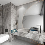 Giorbello Spazio Lazer Gray 4-in x 12-in Matte Porcelain Floor and Wall Tile (8-sq. ft/ Carton)