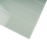 Apollo Tile (Sample) Wall Tile Cadet Blue 4-in x 6-in Glossy Glass Subway Wall Tile