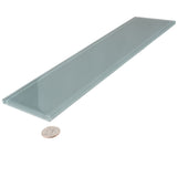 Apollo Tile (Sample) Wall Tile Stone Gray 4-in x 6-in Glossy Glass Subway Wall Tile