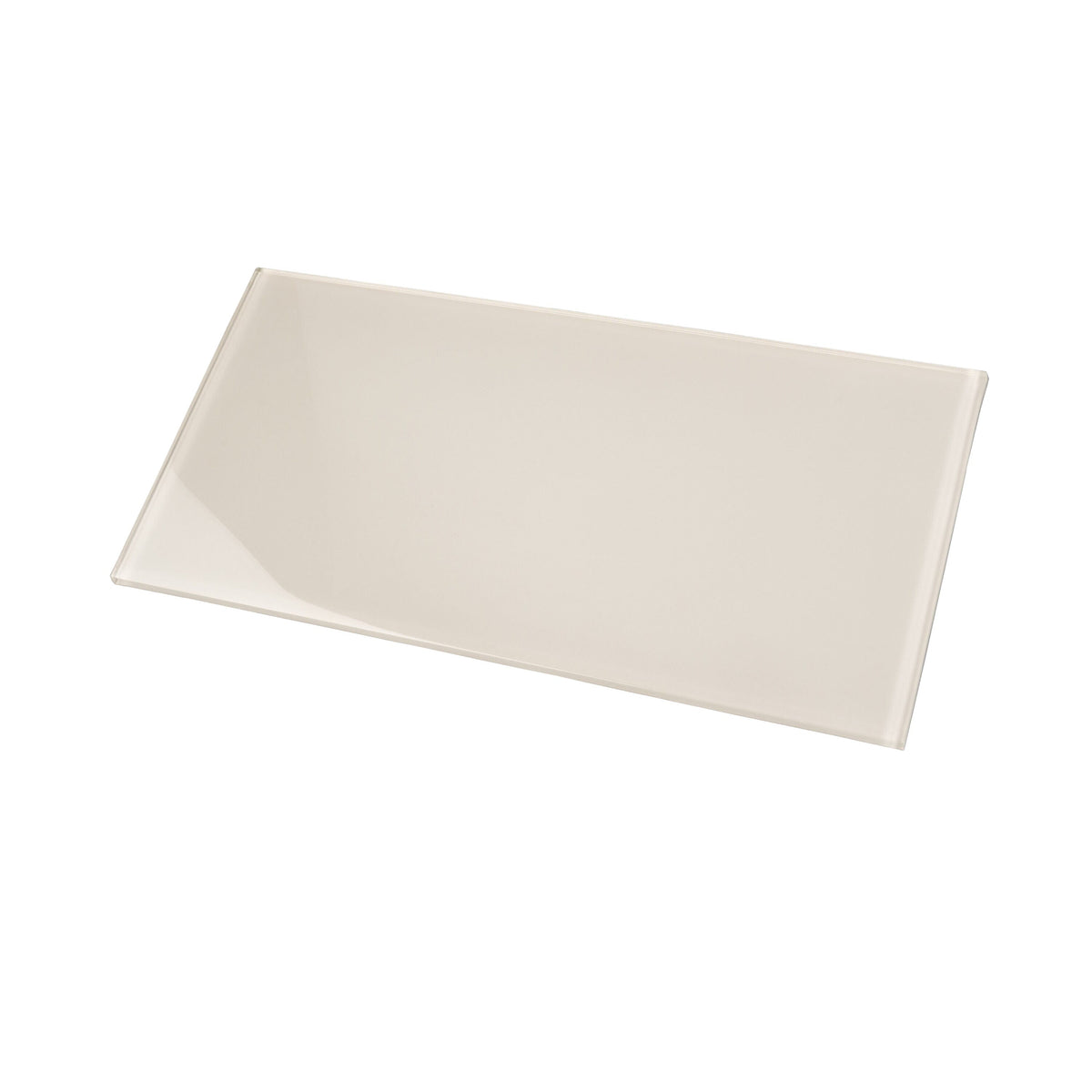 Apollo Tile Colorway Light Gray 8-in x 16-in Glossy Glass Brick Subway Wall Tile (13.33-sq. ft/ Carton)