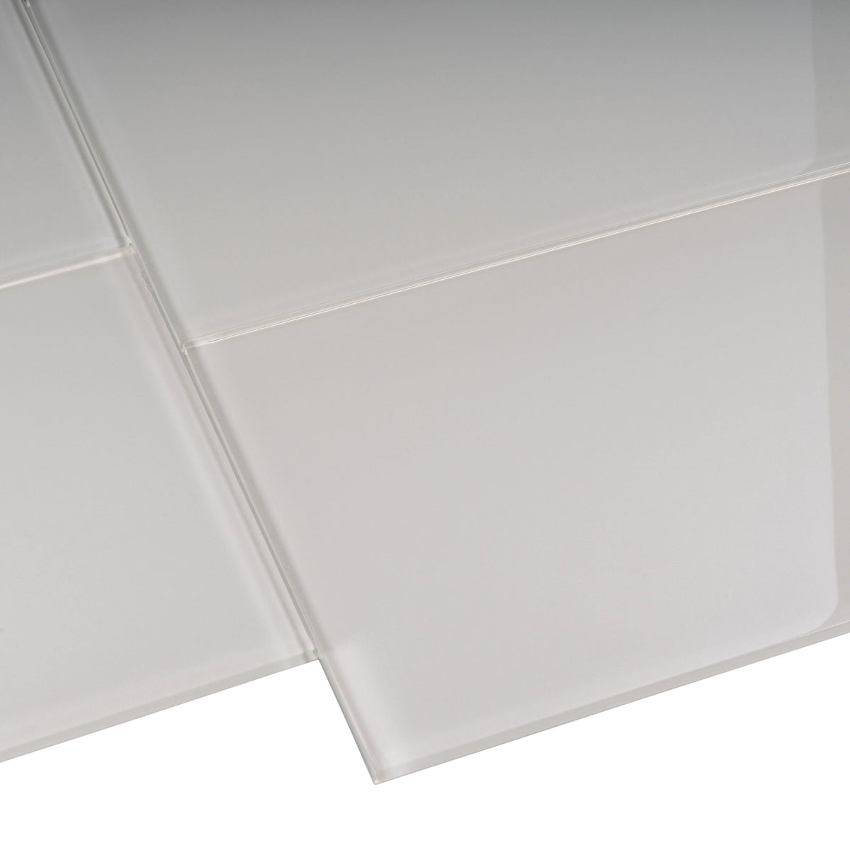 Apollo Tile Colorway Light Gray 8-in x 16-in Glossy Glass Brick Subway Wall Tile (13.33-sq. ft/ Carton)