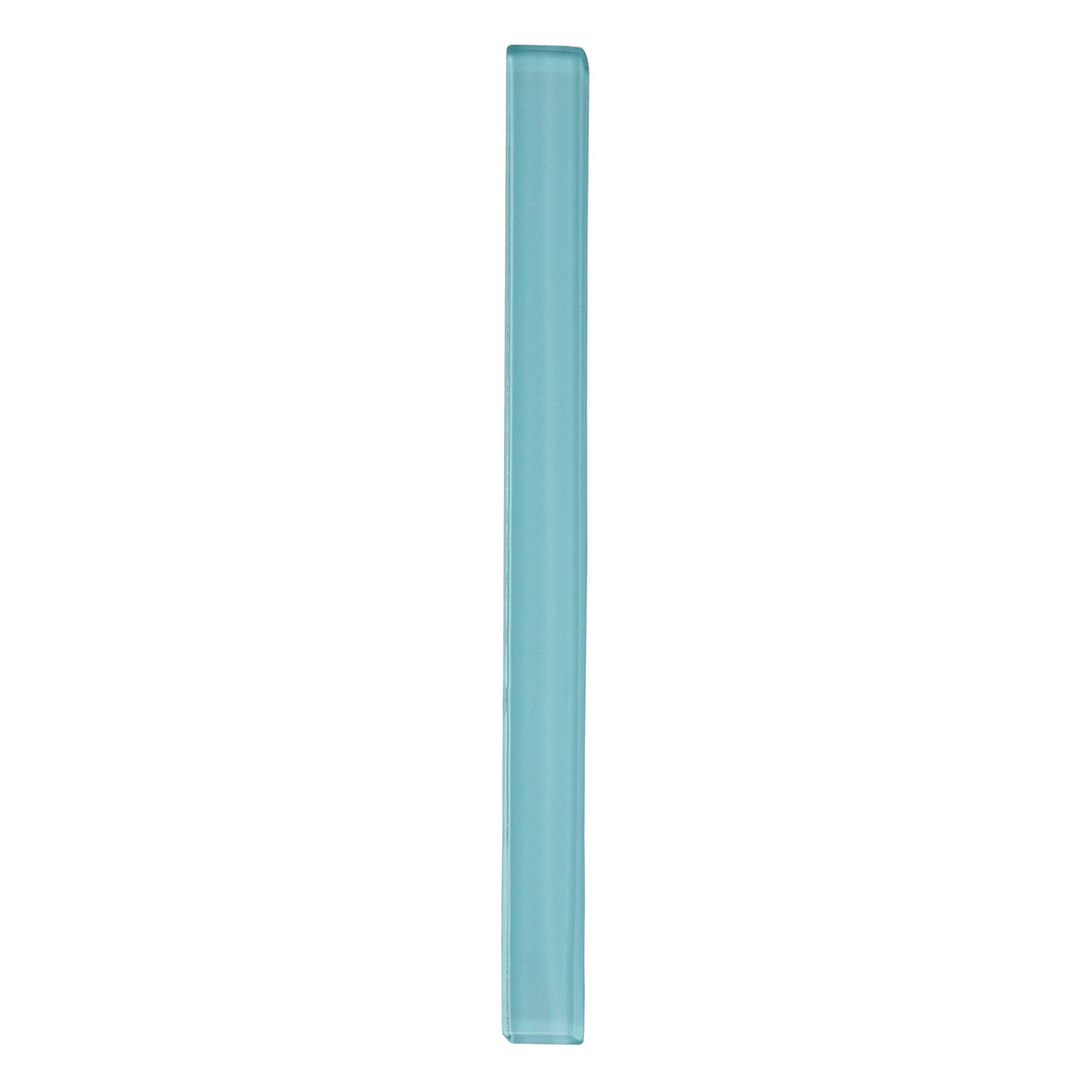 Apollo Tile 10-Pack Sapphire Blue 1/2-in x 12-in Glass Pencil Tile (0.5-sq. ft/ Carton)