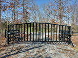 Ghost Controls 12-ft Dual Swing Universal Battery Driveway Gate Opener Kit (Solar Compatible)