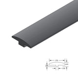 Hydri-HDPC Seadrift 0.5-in T x 2-in W x 78-in L Solid Wood Floor T-moulding
