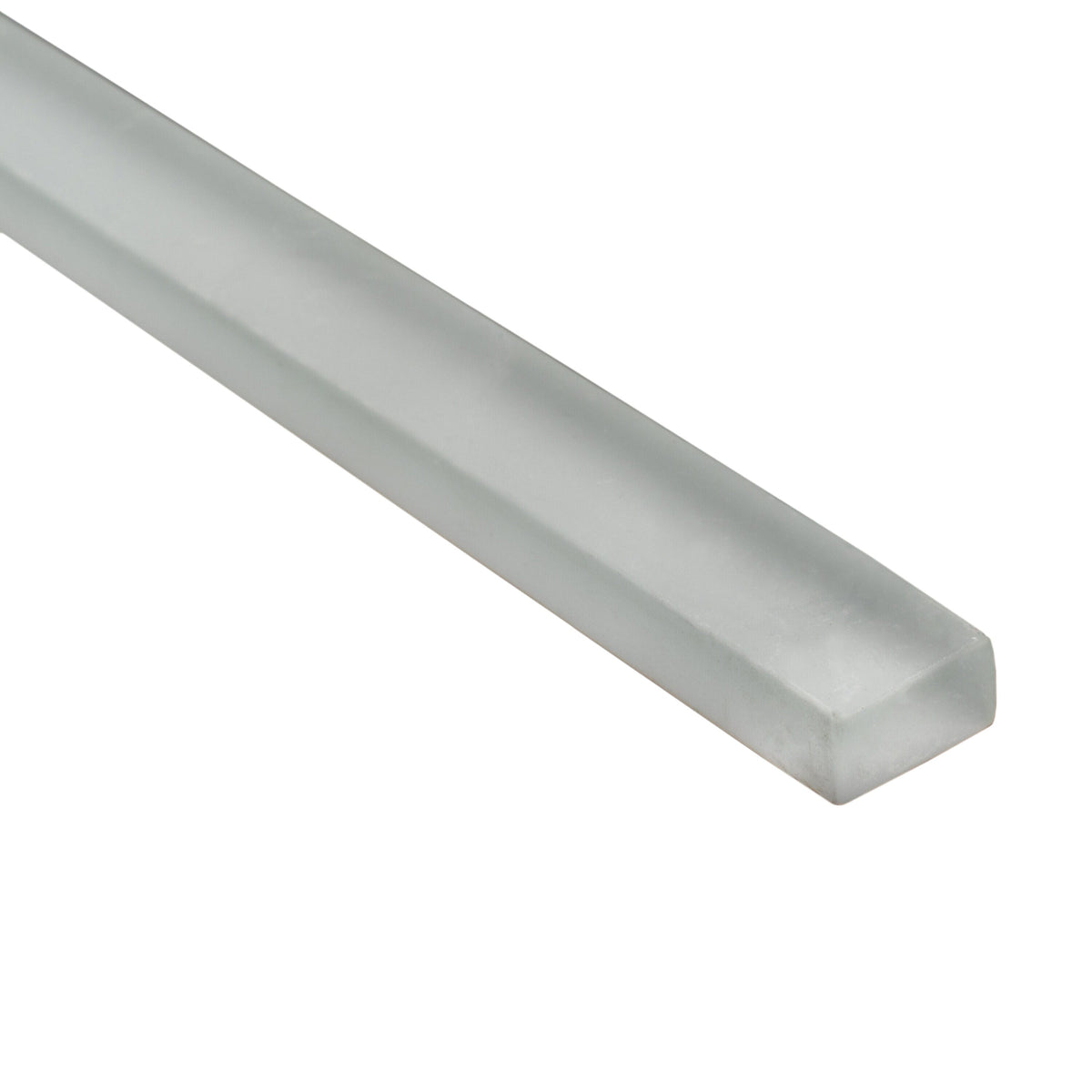 Apollo Tile 10-Pack Fossil Gray 1/2-in x 12-in Glass Pencil Tile (0.5-sq. ft/ Carton)