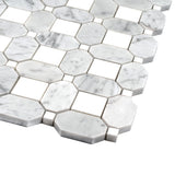 Apollo Tile White 12-in x 12-in Polished Natural Stone Marble Uniform Squares Floor and Wall Tile (5.168-sq. ft/ Carton)