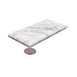 Apollo Tile Pearl White 3-in x 6-in Polished Natural Stone Marble Brick Subway Floor and Wall Tile (5-sq. ft/ Carton)