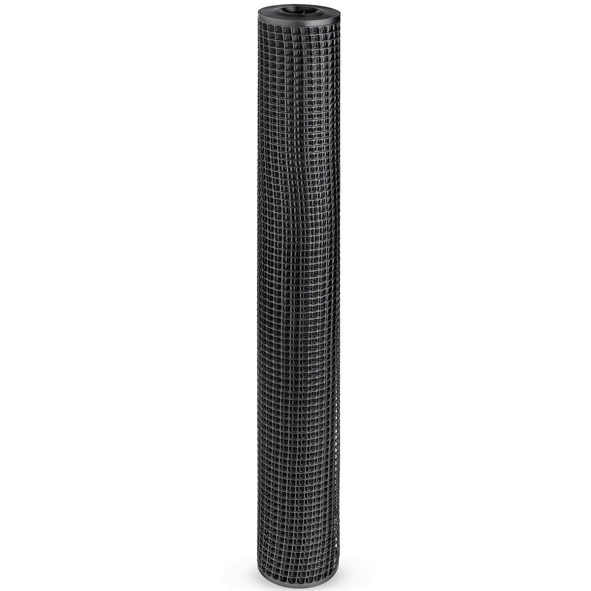 BOEN 25-ft x 3-ft 7-Gauge Black Plastic Extruded Mesh Rolled Fencing