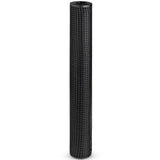 BOEN 25-ft x 2-ft 7-Gauge Black Plastic Extruded Mesh Rolled Fencing