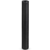 BOEN 25-ft x 3-ft 7-Gauge Black Plastic Extruded Mesh Rolled Fencing